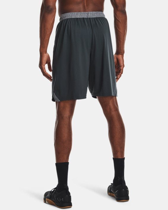 Men's UA Locker 9" Pocketed Shorts, Gray, pdpMainDesktop image number 1